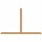 Ekena Millwork Portland Timber Gable Bracket, Western Red Cedar, 84"W x 53"H x 1 1/2"D x 3 1/2"F, 15/12 Pitch GBW084X53X0204POR00SWR - alternate 1
